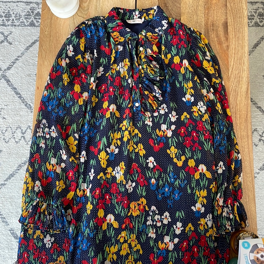 Tory Burch floral dress sz 4